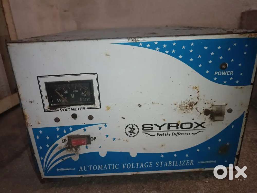 Old SYROX Automatic Voltage Stabilizer