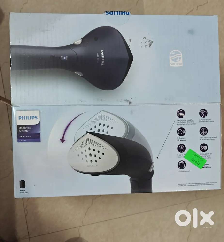 Un used Philips Hand held steamer iron box excellent condition