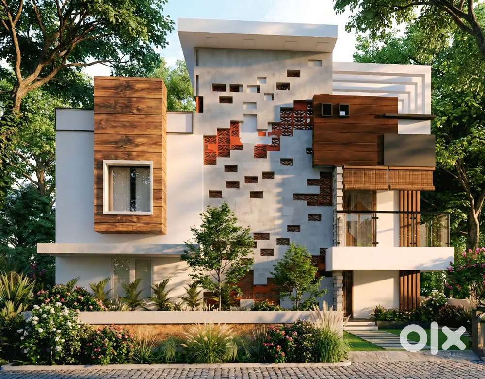 I want sale villa's with land with furniture