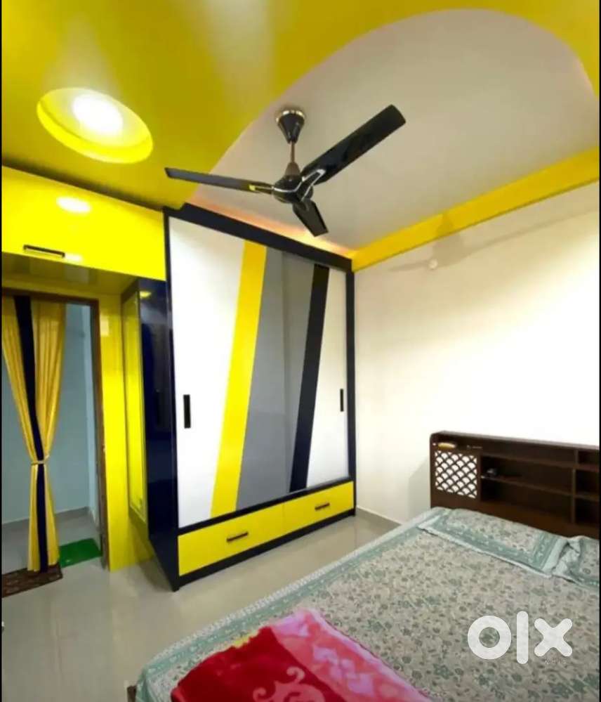 3BHK APARTMENT CUPBOARDS LIGHT FAN MADULAR KITCHEN LIFT CAR PARKING