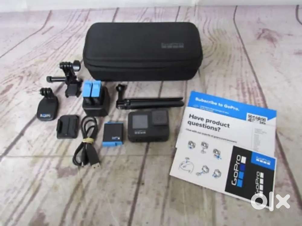 Used Item GoPro HERO9 - black With Accessories Bundle Pack.