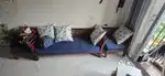 Wooden sofa set 5 seater