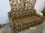 Brown sofa