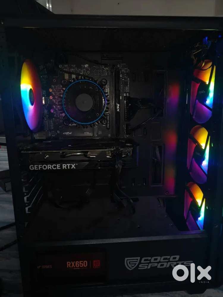 4K Gaming pc  4060 8gb Graphics  i 5 14th gen 16gb ram 1 tb  computer.