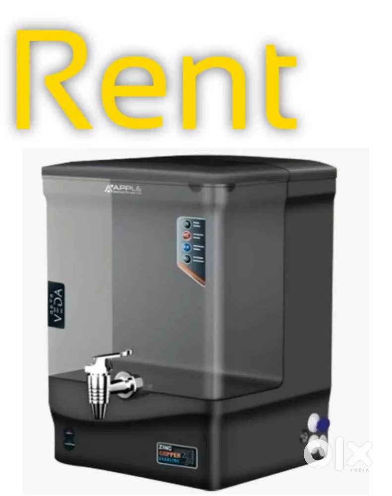 Water purifier available on rent