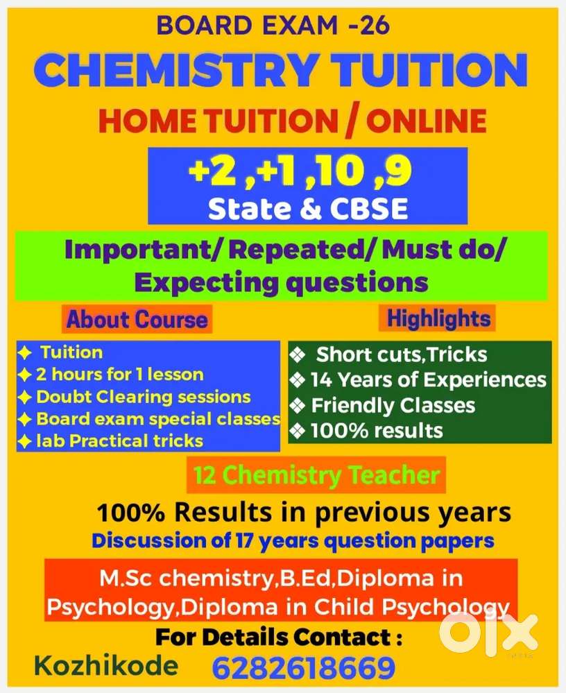 Chemistry topics in simple and easy way teaching.