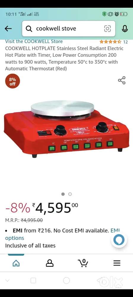 Induction high quality never used. Very good for normal to high uses