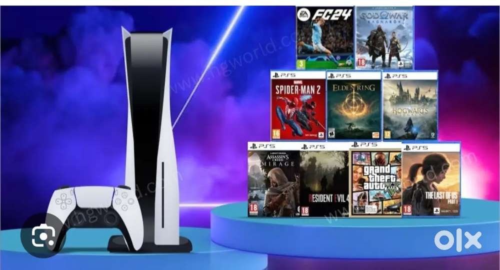 Rent a playstation and X box consoles with your choice games bundle