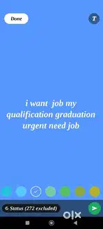 I want job