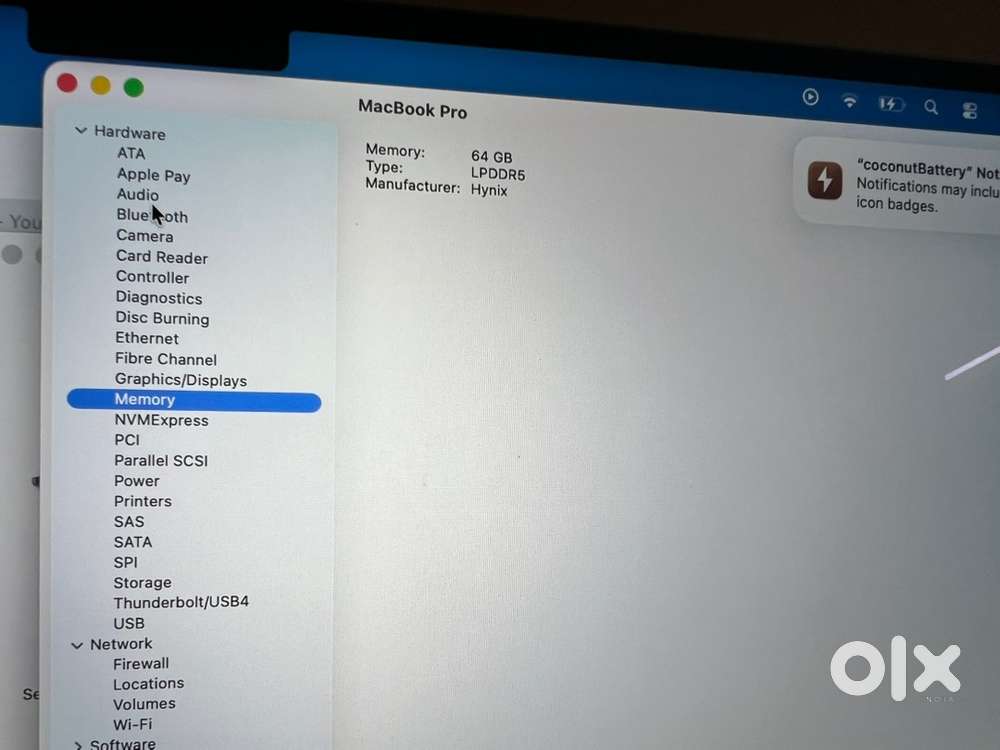 Macbook Pro M1 Max 64GB 1 TB