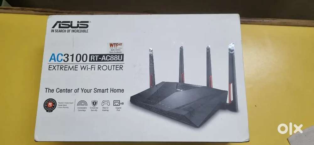 BRAND NEW HIGH END DUAL BAND ASUS GIGABIT ROUTER AC3100 RT- AC88U