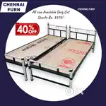 STEEL COT BED SALE NEW OFFER  FANCY COT J j6