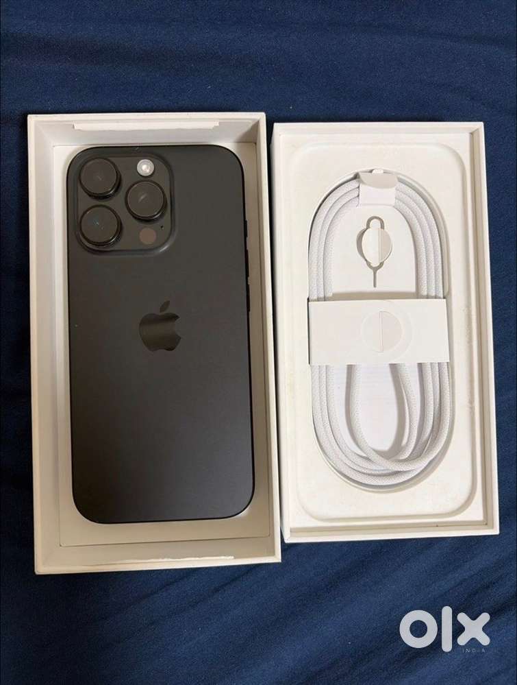Apple iPhone 16 Pro Black Titanium 128GB with Official warranty