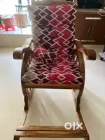 Aaram khursi- Wooden Rocking Chair (Handcrafted, Elegant Hardly Used)