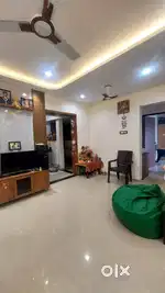GARDEN FACING 2BHK SEMIFURNISHED FLAT FOR SALE.