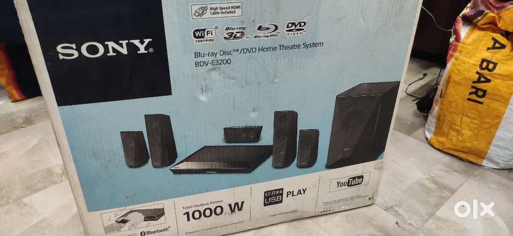 SONY E3200 5.1 BLUERAY 3D HOME THEATRE SYSTEM