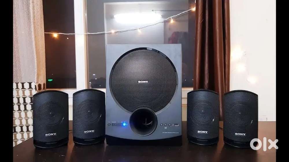 Sony 4.1 home theatre music system 4 speaker subwoofer amplifier