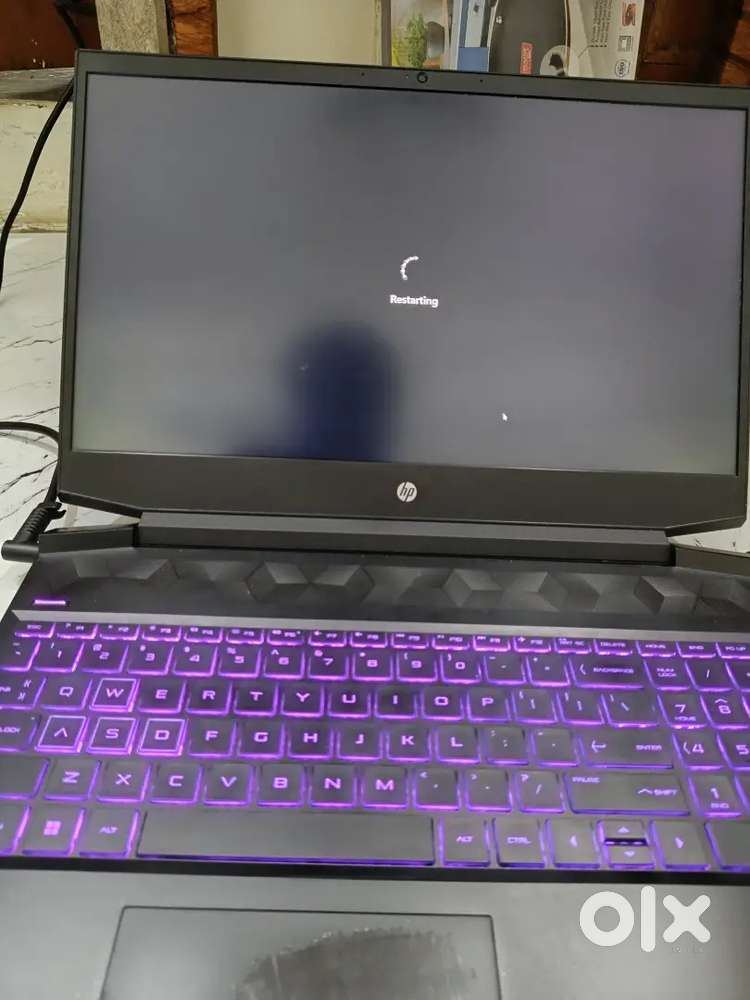 HP Pavilion Gaming Laptop – Ryzen 5  RTX 3050  Barely Used – ₹40,000