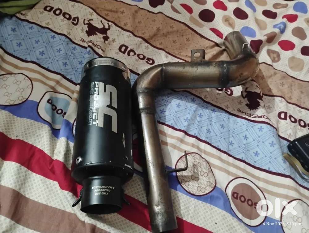 Ns 200 exhaust SC project with bend pipe