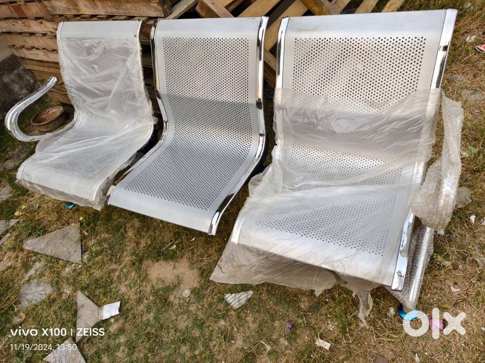 new Visitor bench, SS Steel, waiting bench for sale
