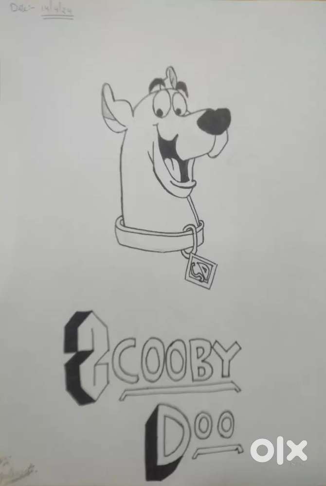 SCOOBY DOO drawing