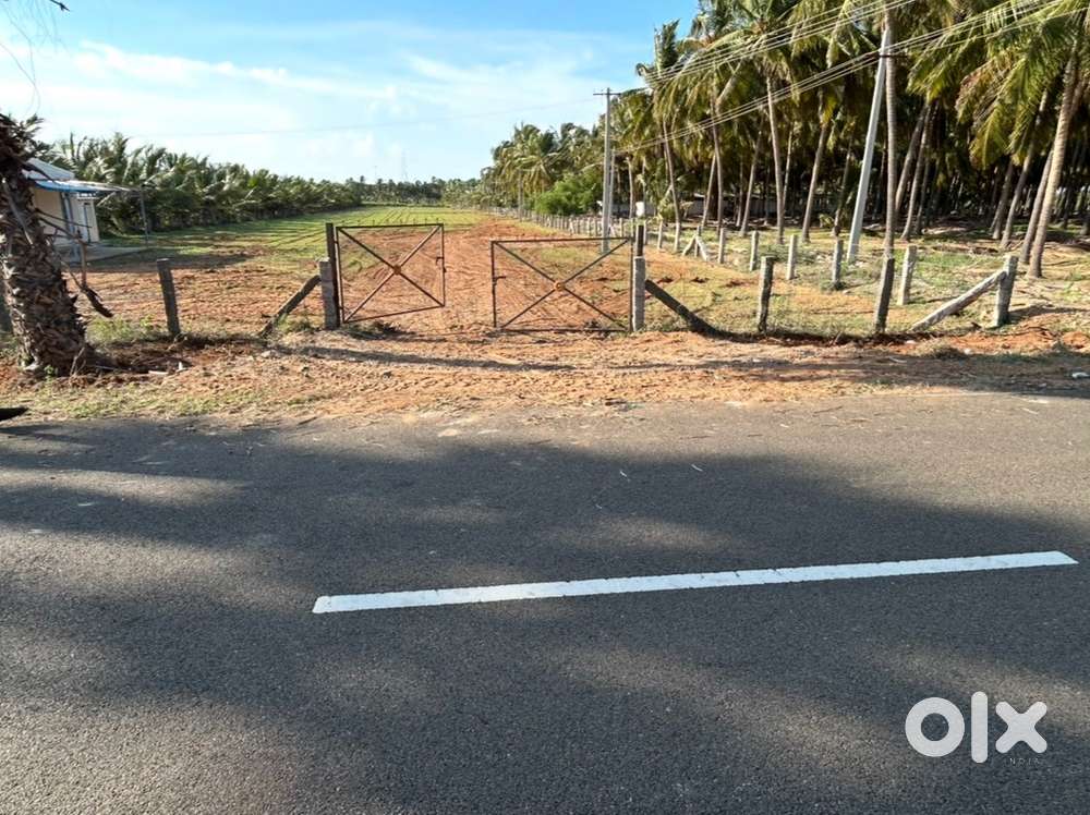 Main road base land sale