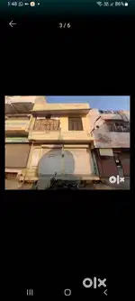 Independent house with 2 shops