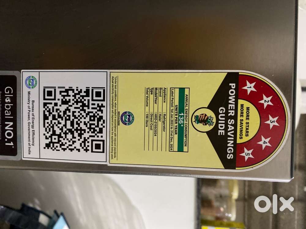 Haier190 ltr