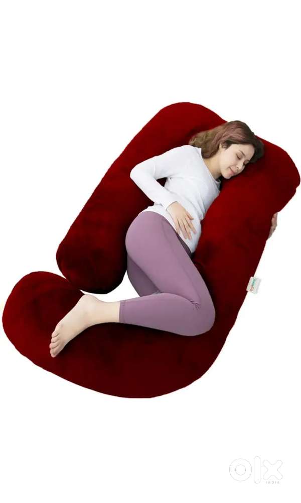 Maroon comfortable Maternity bed