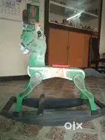 Wooden Rocking Horse Rocker