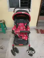 Baby Stroller With Mosquito Net nad Reversible Handle