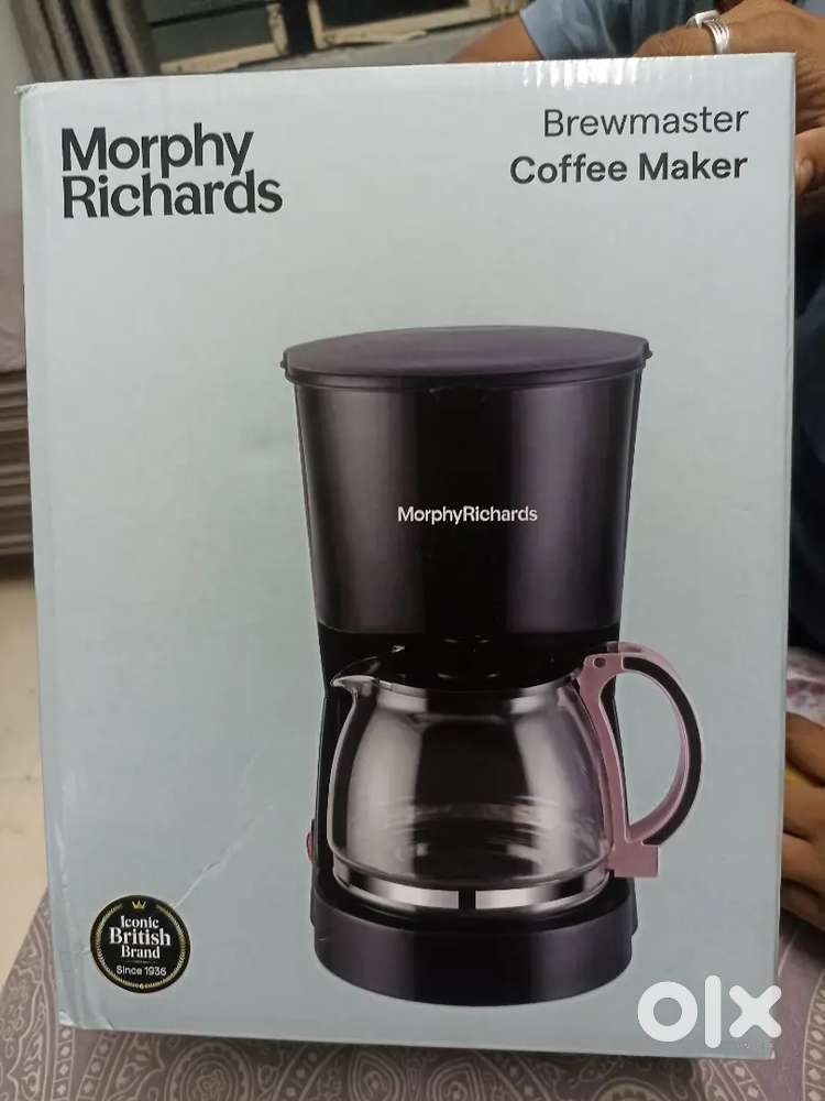 Morphy Richards coffee maker box pack