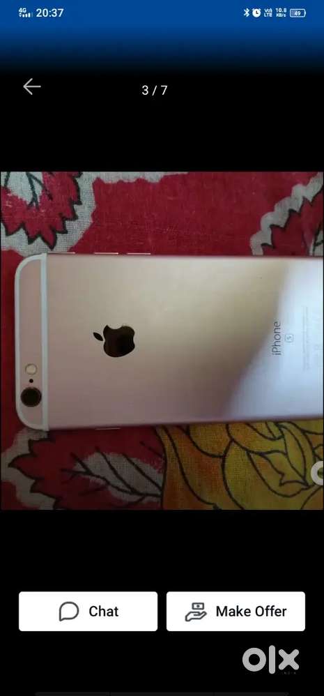 Iphone 6s 128gb original charger bill box available