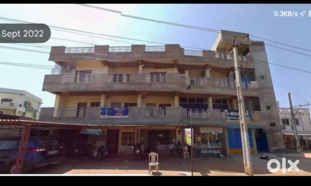 4 shops for rent, Main road facing, opposite to Gayathri degree collge