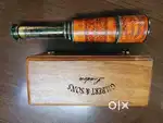 Antique Brass Gilbert & Sons Royal Navy Telescope With Box 17 Inch