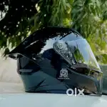 VEGA ZAP HELMET (black) Dual Visor