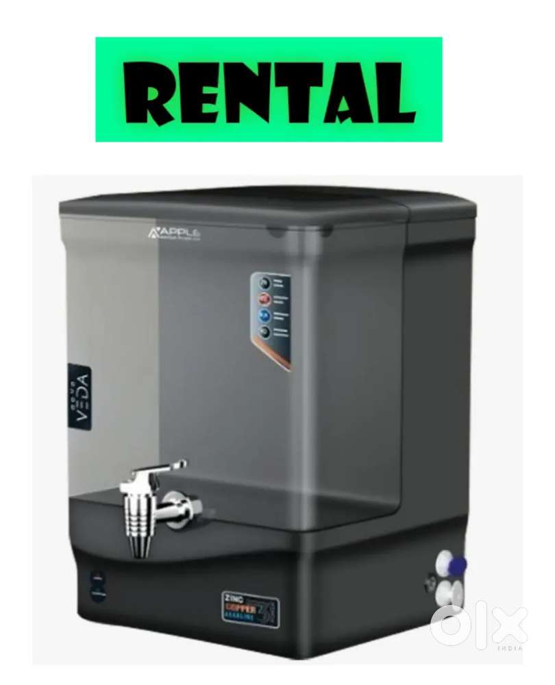 Water purifier available on rent