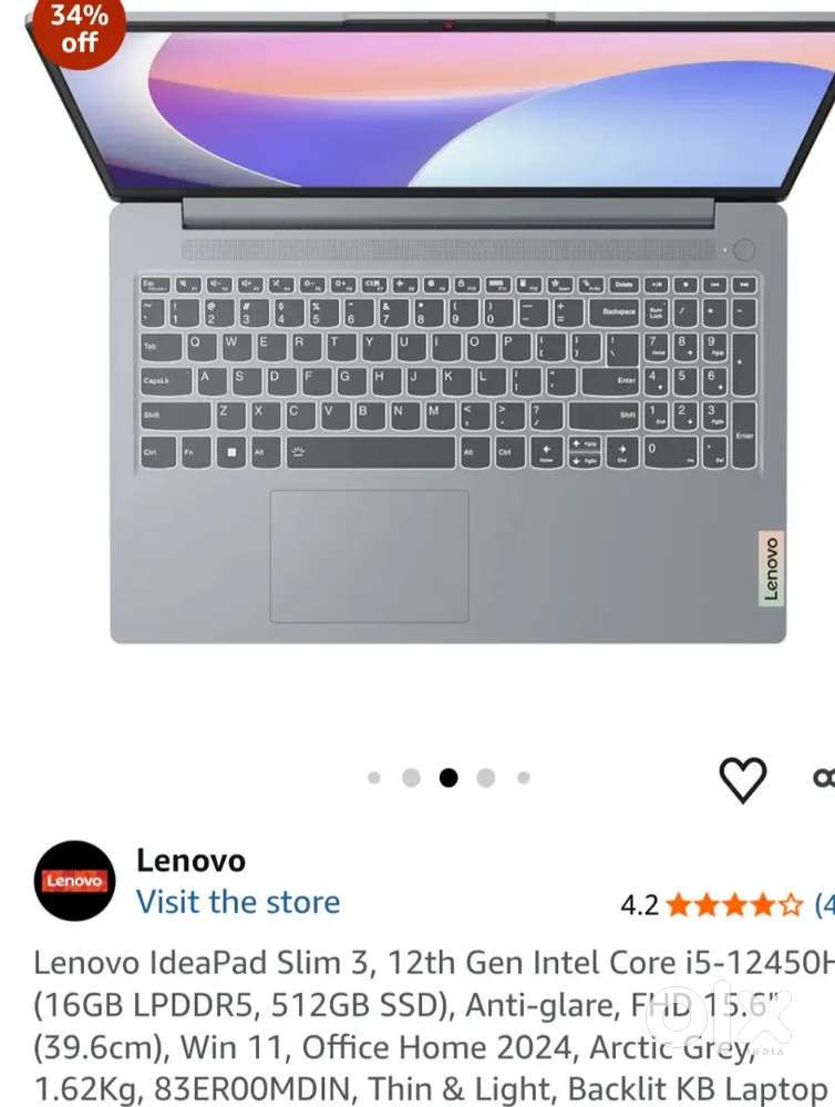 Lenovo IdeaPad 3i series
i5 series 13th generation 
16/512GB