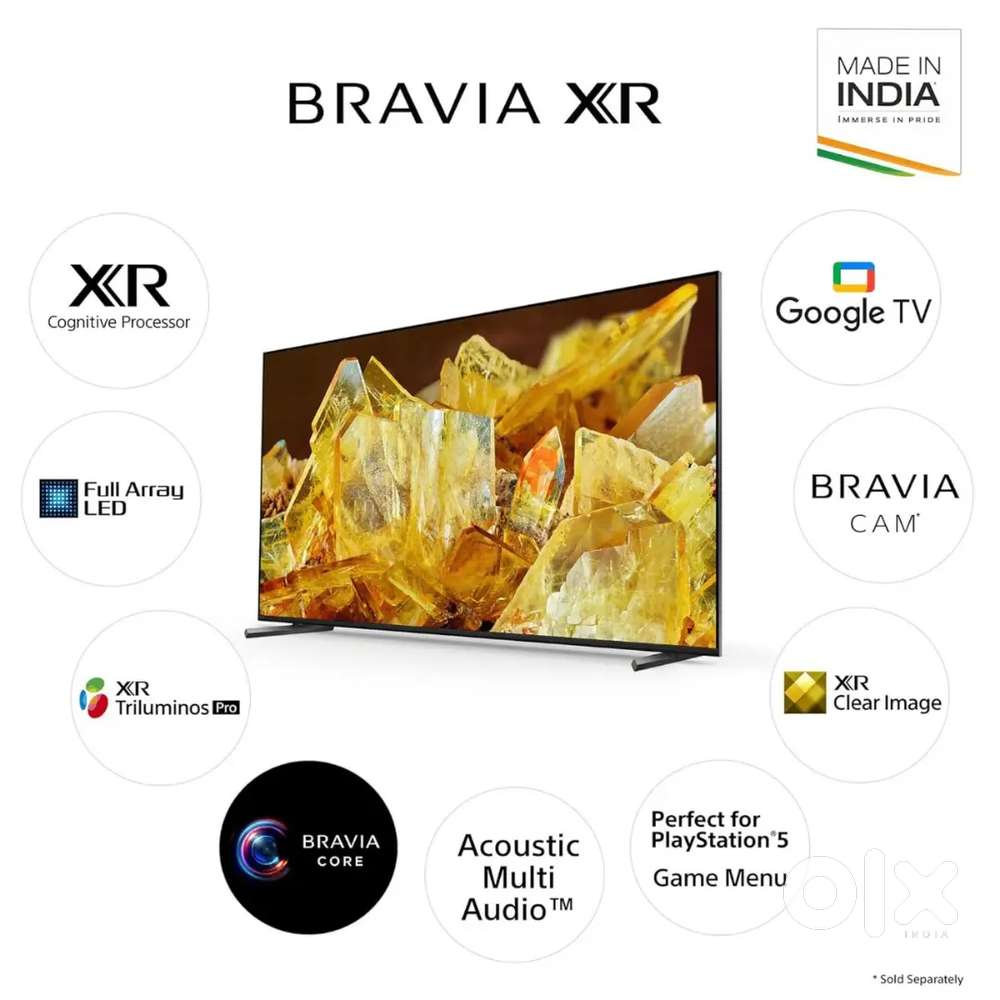 Sony Bravia 65 XR Series 4K Ultra HD Smart LED Google TV XR-65X90L