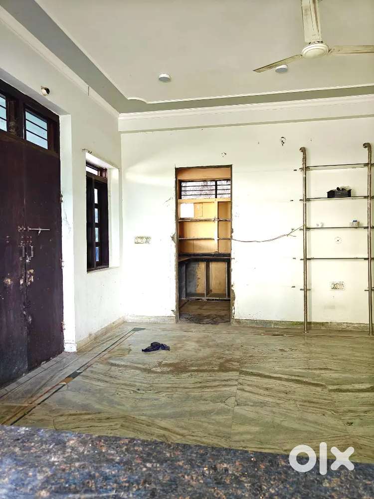 One big room with atteched kitchen with common let bath