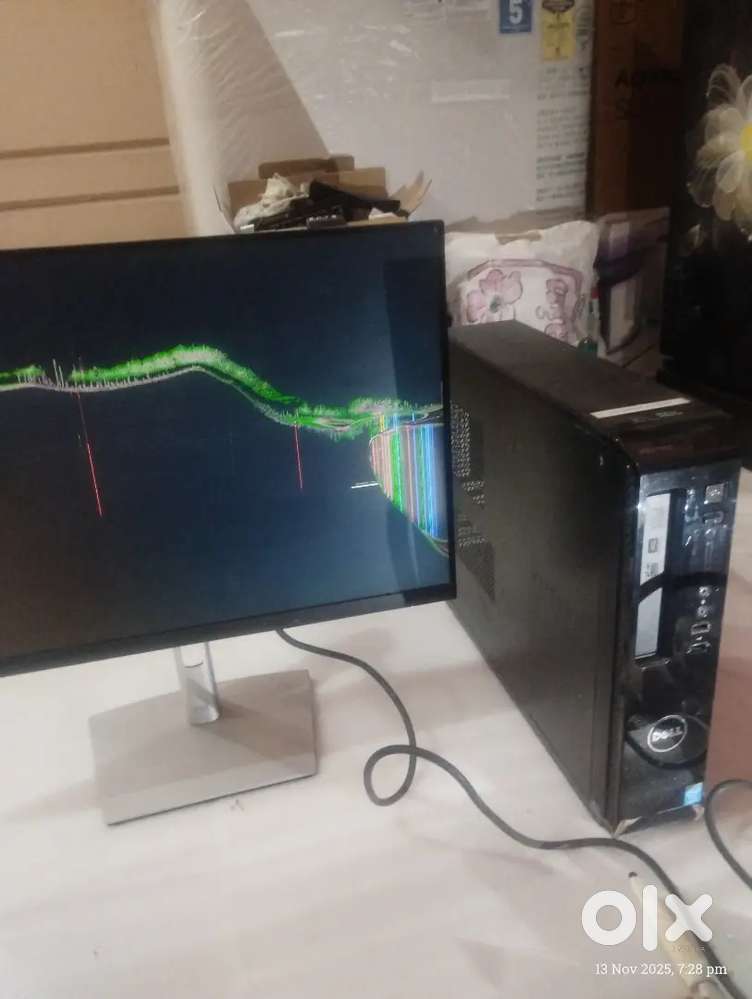 Dell core i3 with monitor 24 inch with all accessories