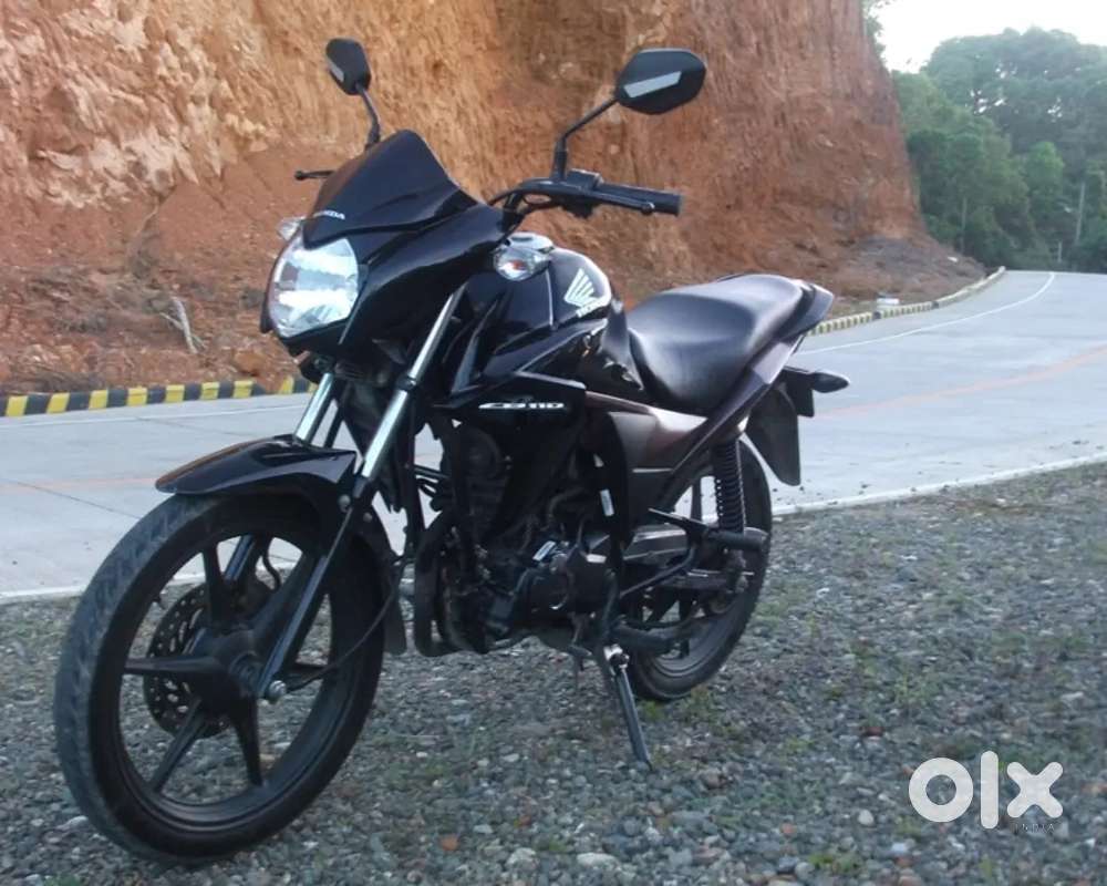 Honda Twister bike with VIP no