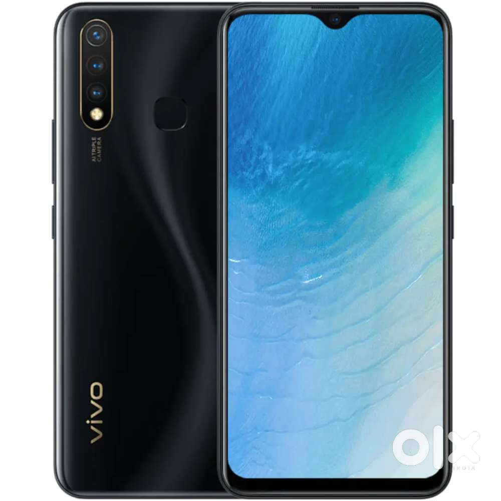 Vivo y19 black 4/128 used
