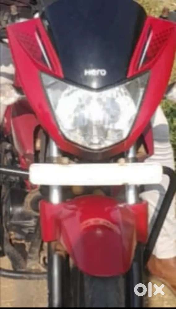 Single hand bike new battery new pulsar old handle new tyres