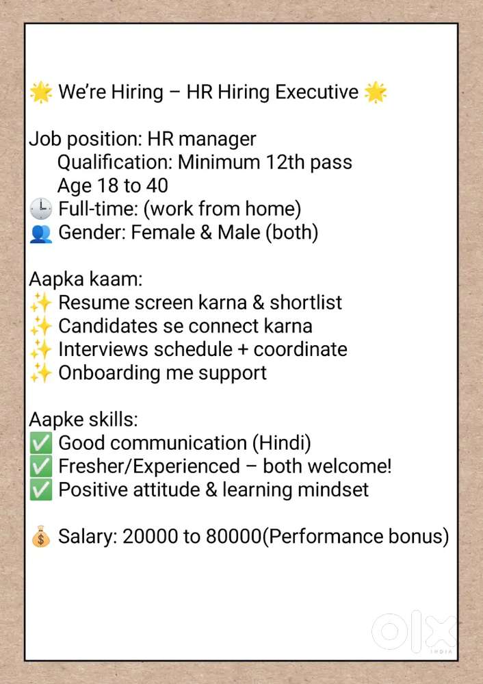 HR manager