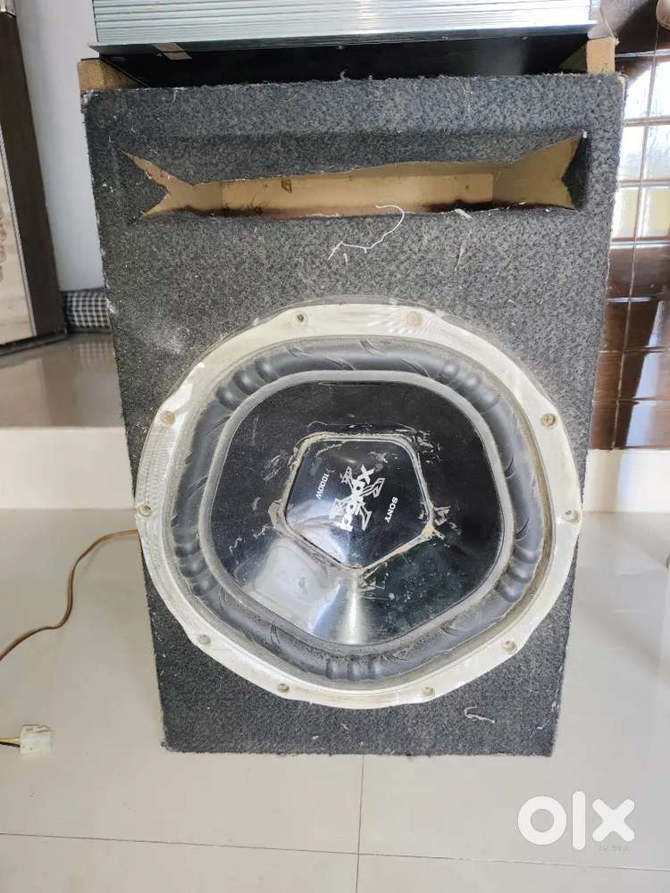 Sony Boofer and Panasound amplifier