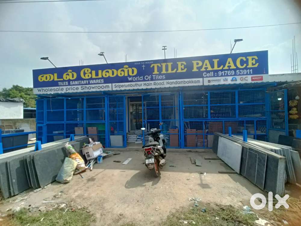 Tiles and granite Existing Shop and your build up any shop