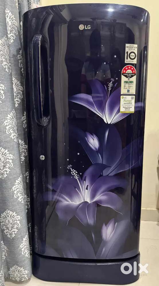 LG 200L Single Door Refrigerator  5 Star  Smart Inverter Compressor