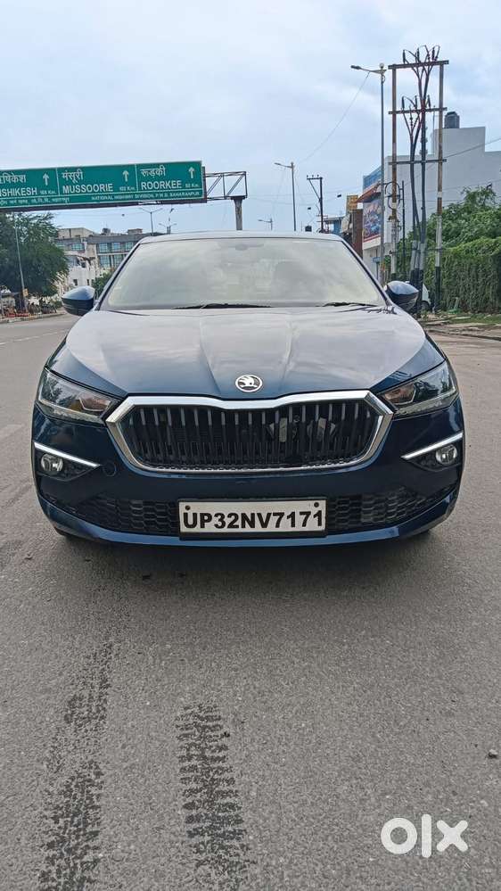 Skoda Slavia Facelift, 2023, Petrol