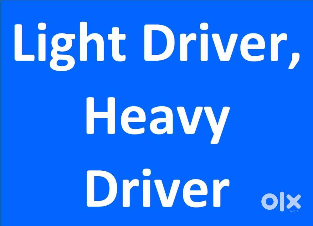 Driver-Light/Heavy/LuxuryVehicles,Security, Sales,Marketing,Office Exe